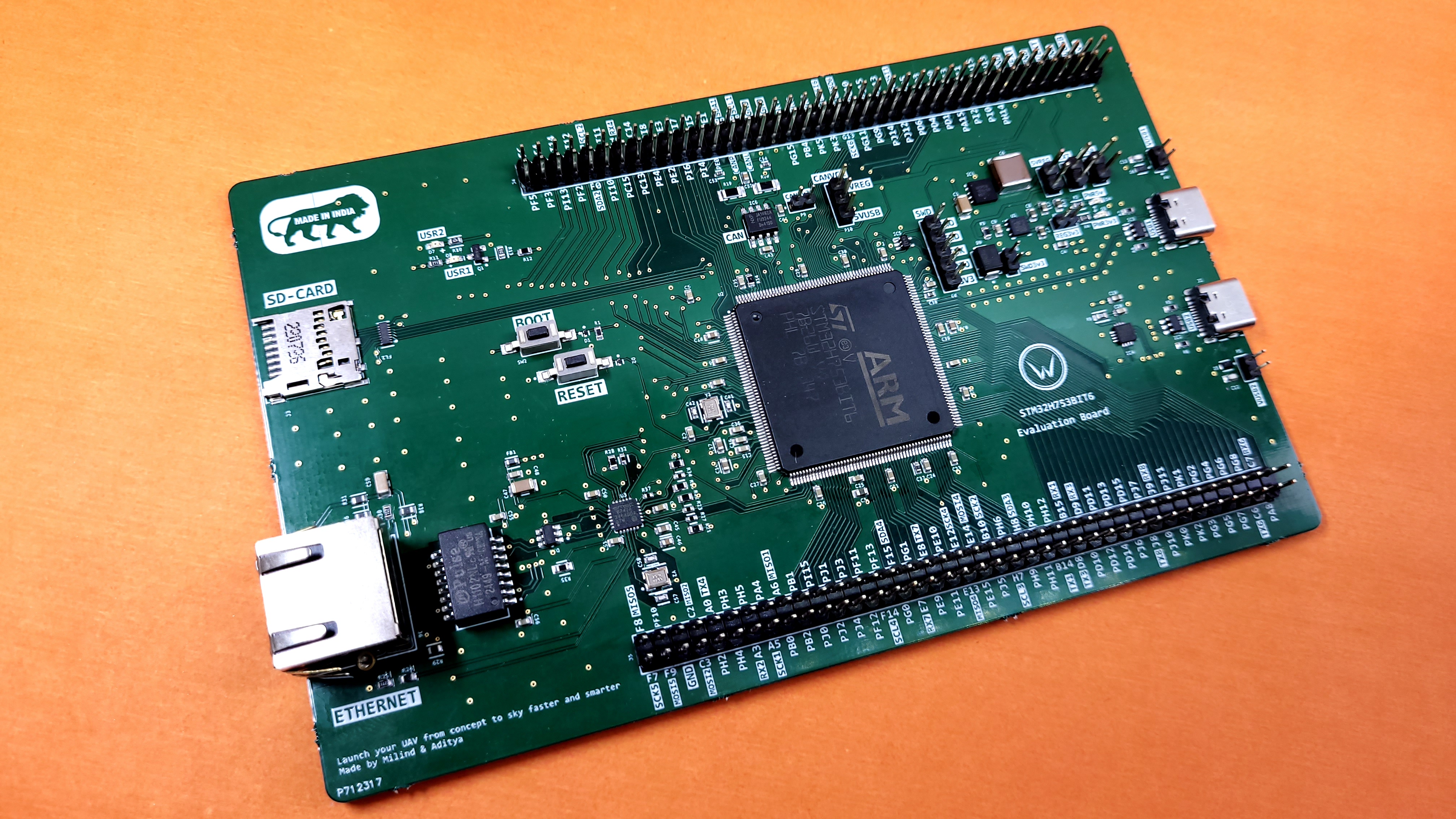 Choosing a high-performance, feature-rich MCU for Mahymah: STM32H753
