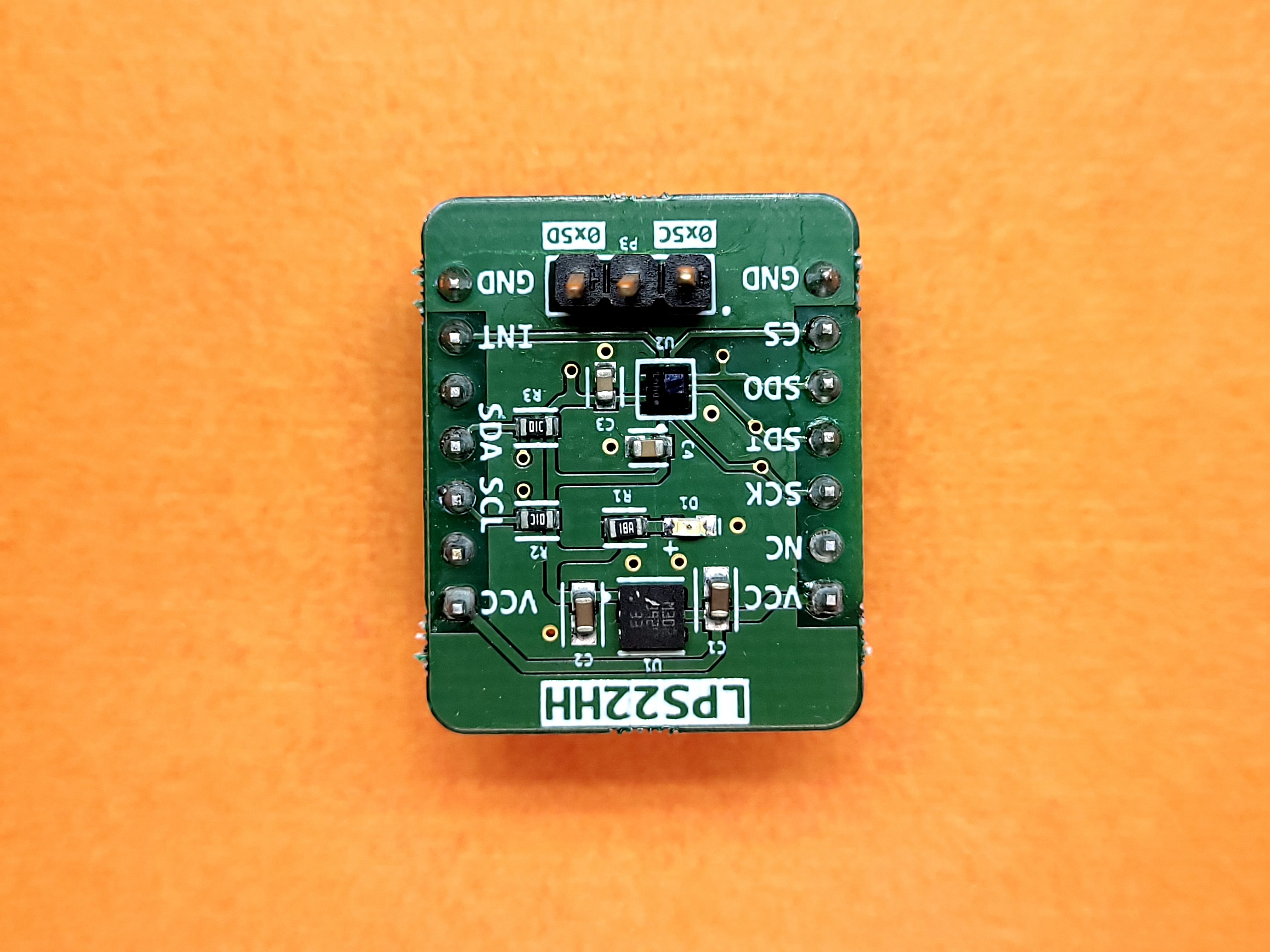 Choosing a robust, high-performance barometer for Mahymah: LPS22HH